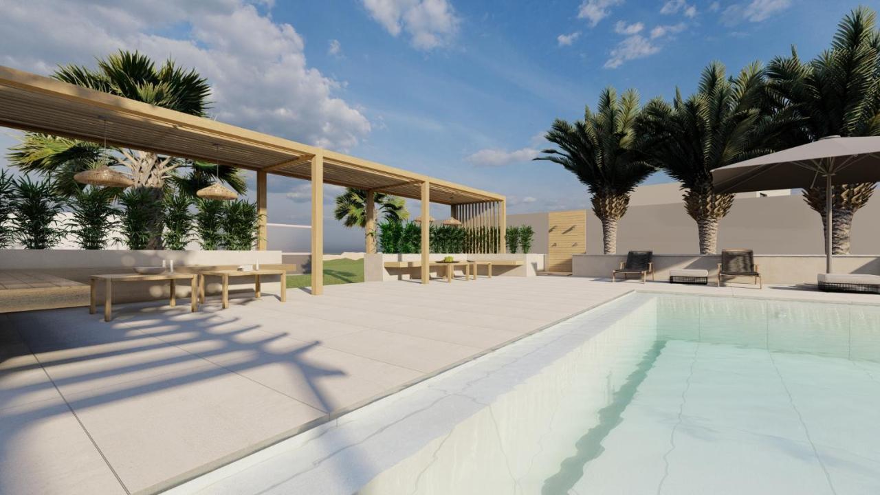 Ninemia Beach Hotel & Suites Agia Marina  Exterior photo